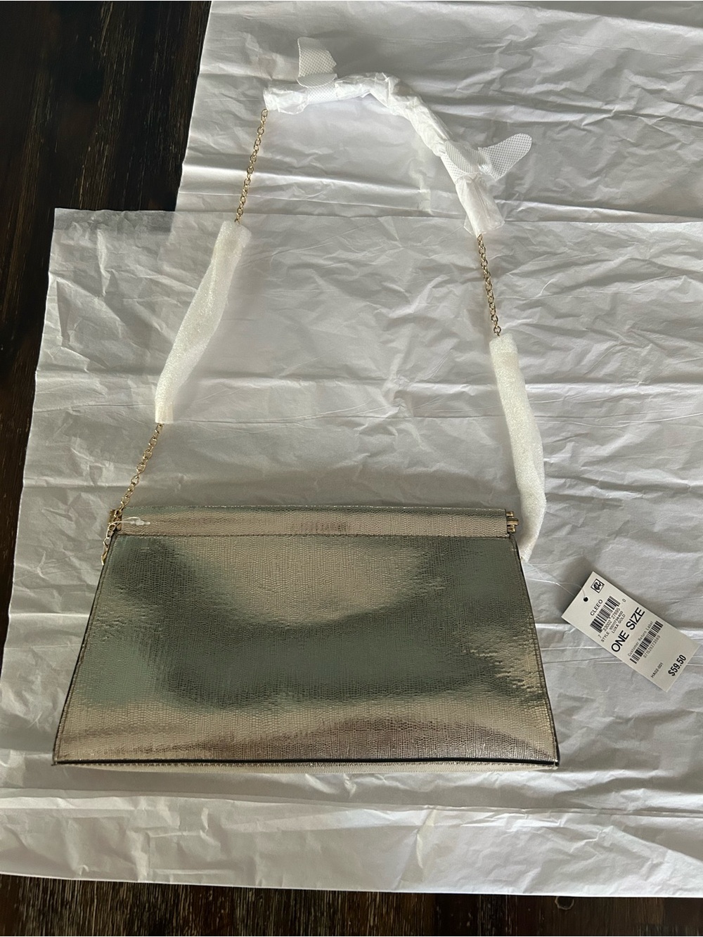 INC International Concepts clutch gold - Picture 2 of 5